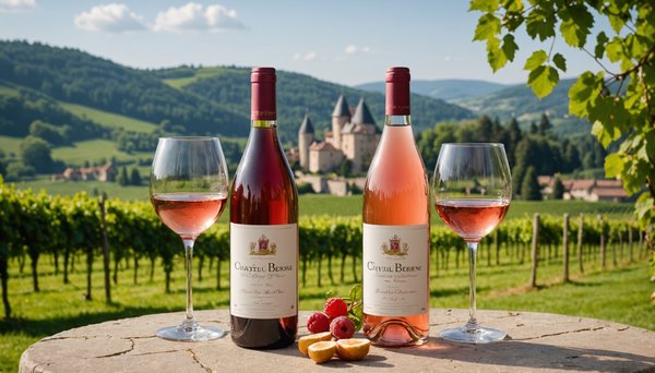 Découvrez les saveurs uniques du vin rosé du château de berne